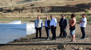 Spor Vadisinde “kablolu su kayağı” tesisinde sona gelindi