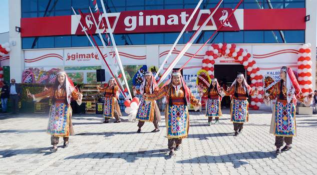 Gimat 11.nci şubesini 100. Yıl Sanayi Sitesi girişinde açtı