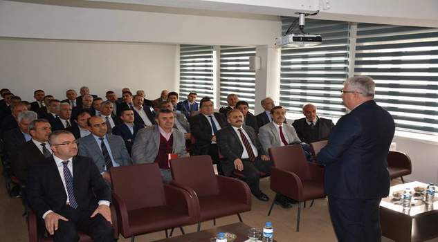 Okul Müdürlerine madde bağımlılığı semineri verildi