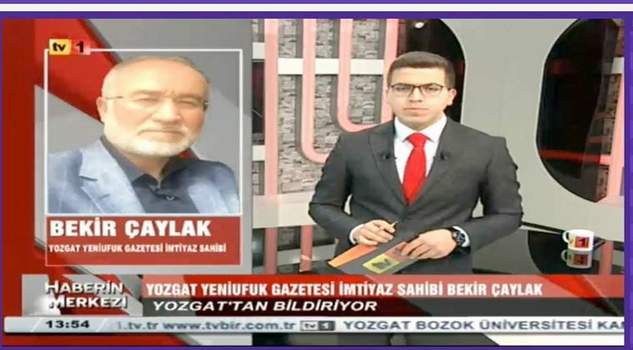 Bekir Çaylak, Yozgat Gündemini Kayseri TV1’e değerlendirdi