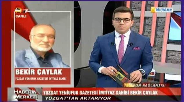 Bekir Çaylak, Kayseri TV1’e Yozgat’ın haftalık gündemini değerlendirdi