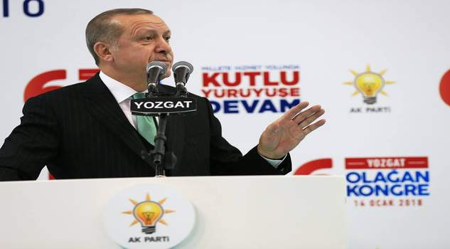 Cumhurbaşkanı Erdoğan, Yozgat’ta coşkuyla karşılandı