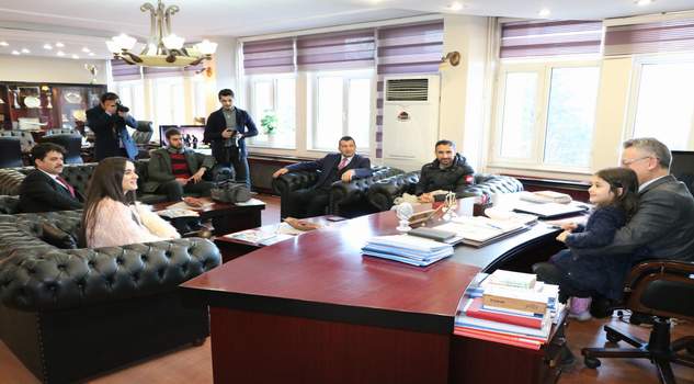 Belediye Başkanı Arslan, minik Irmak’ı konuk etti