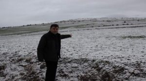 Kar yağışı çiftçiyi sevindirdi