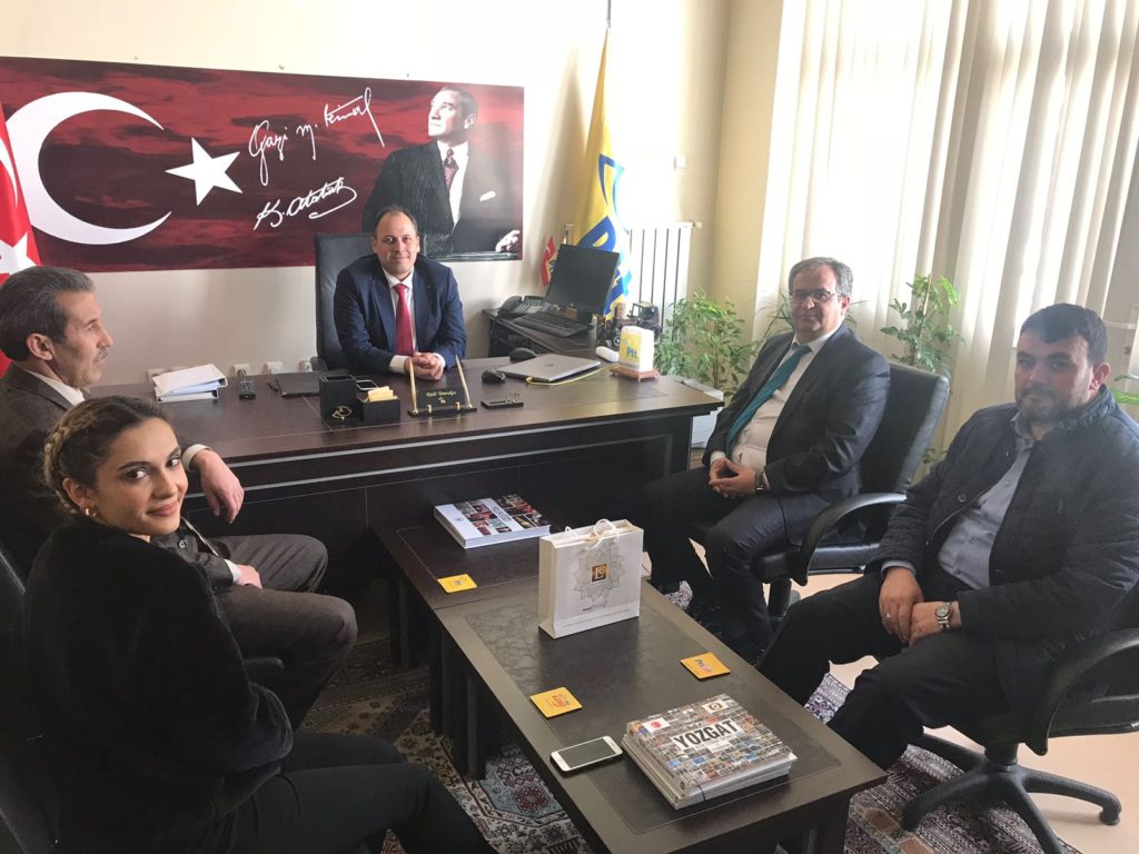 AK Parti Merkez İlçe Teşkilatı kurum ziyaretlerini sürdürüyor