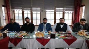 AK Parti Gençlik Kolları Başkanı, yönetimini basına tanıttı