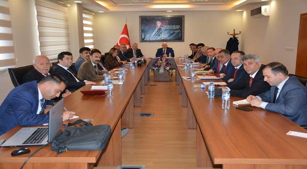 Eğitim Değerlendirme toplantısı Aydıncık’ta yapıldı