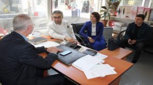 Demirel ve Solmaz’dan tebrik ziyareti