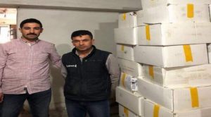 Ülkü Ocaklarından 200 aileye gıda paketi