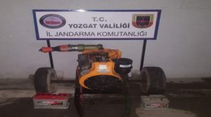 Su motoru ve akü çalan şüpheliler yakalandı 