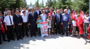 Şehit Astsubay Halisdemir için 370 kilometre pedal çevirecek