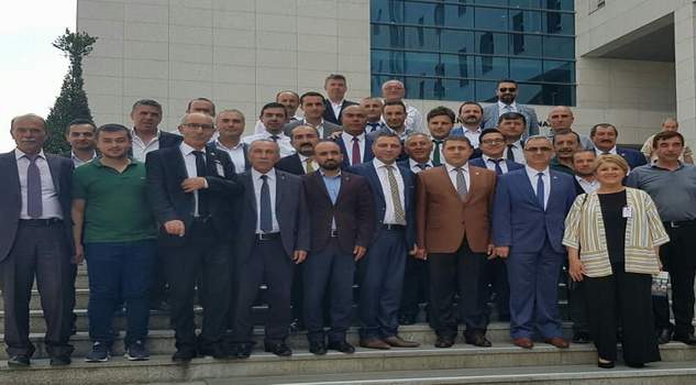 MHP Teşkilatından Milletvekili Sedef’e hayırlı olsun ziyareti