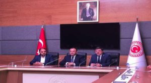 Başkan Şerefli ve ekibinden Bozdağ ve Başer’e hayırlı olsun ziyareti