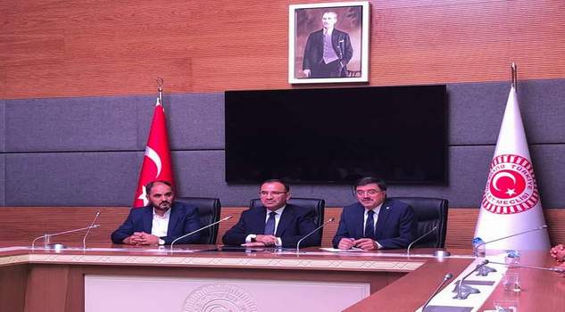 Başkan Şerefli ve ekibinden Bozdağ ve Başer’e hayırlı olsun ziyareti