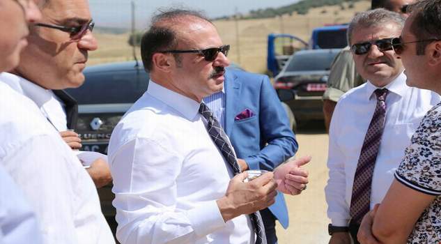 Vali Yurtnaç, Belekcehan yolunda incelemelerde bulundu