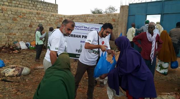 Yozgat İnfak Derneği Somali’de 10 Bin aileye kurban dağıtımı gerçekleştirdi