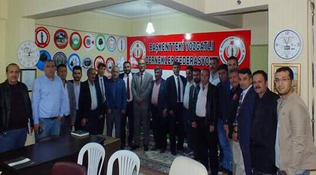 Başkent’teki Yozgatlı Dernekler Federasyonu Genel Kurula hazırlanıyor
