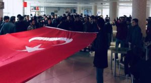 Ülkücü gençlerden Bozkurt’lu And okuma