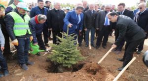 Yozgat’ta Bin 500 fidan dikimi yapıldı