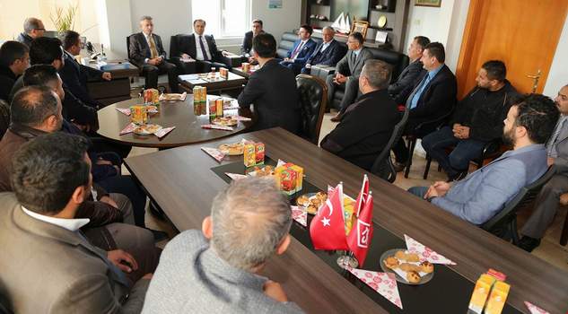 Vali Çakır OSB’deki yatırımcılarla bir araya geldi