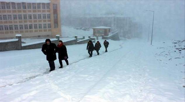 Yozgat’ta kar yağışı etkili oldu