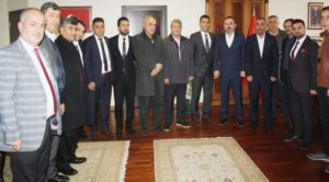 Kaya ve ekibinden Sincan Belediye Başkanı Ercan’a ziyaret