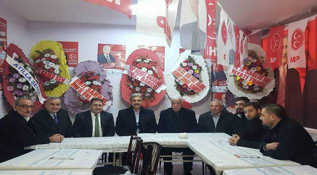 AK Parti’den MHP’ye ziyaret