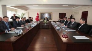 Vali Çakır, Kaymakamlarla toplantı yaptı