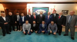 Marmara Yozgatlılar Federasyonundan Vali Canbolat’a ziyaret