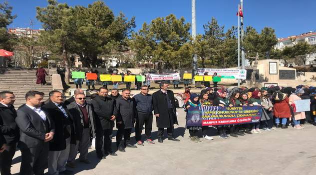 Vicdan Hareketinden Kadınlara ve çocuklara dokunmayın çağrısı