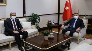 Başkan Köse’den Cumhurbaşkanı Yardımcısı Oktay’a ziyaret