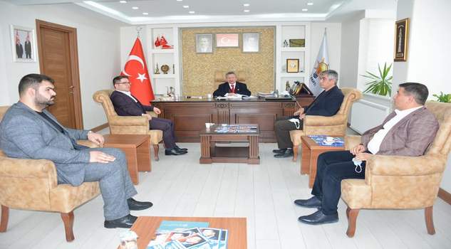 İlçe Başkanı Dereli’den İl Başkanı Başer’e ziyaret