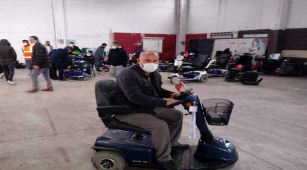 DUYKON engelli vatandaşları sevindirdi