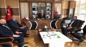 Şerefli’den Rektör Karadağ’a ziyaret