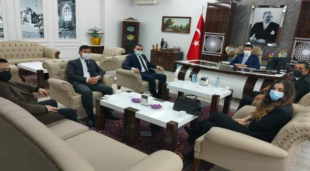 MHP İl Teşkilatından Başsavcı Uçak ve Ağır Ceza Reisi Sazak’a ziyaret