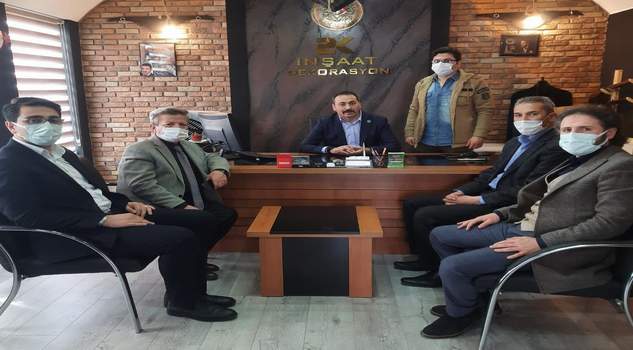 Başkan Başer’den Başkan Korkmaz’a ziyaret