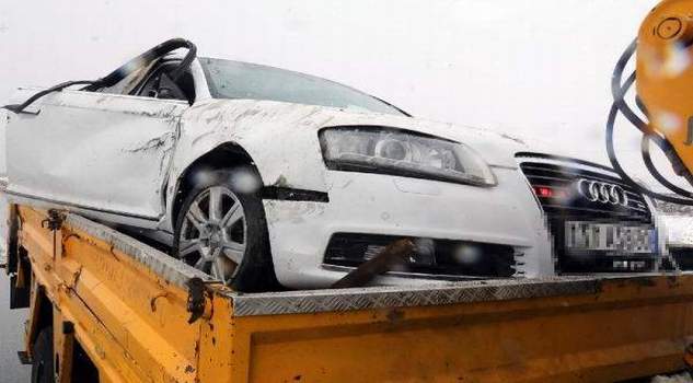 Trafik kazasında Yargıtay Cumhuriyet Savcısı  yaralandı