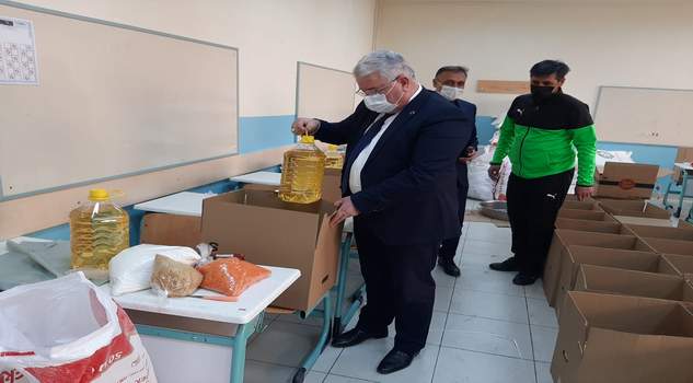 Yozgat Merkez Ortaokulu’ndan örnek çalışma