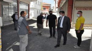 Başkan Yılmaz, çalışmaları yerinde inceledi