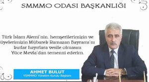 Yozgat SMMMO Başkanı Bulut’tan bayram mesajı
