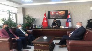 Başer’den POMEM Müdürü Zafer Kişi’ye ziyaret