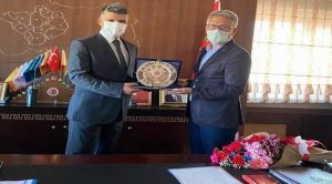 Yaşar ve öğrencilerinden İl Emniyet Müdürü Esertürk’e ziyaret