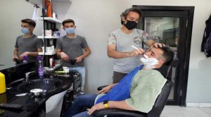 Yasak sonrası traş yoğunluğu