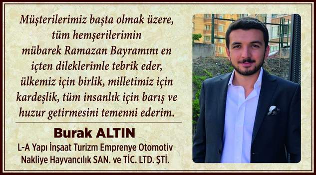 Altın Yozgat halkının Ramazan Bayramını kutladı