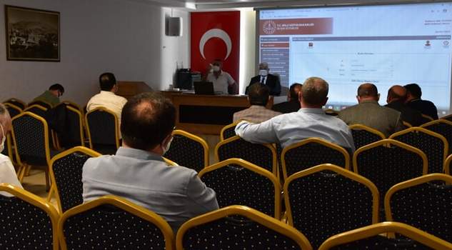 Yazıcı, okul müdürleri ile toplantı yaptı