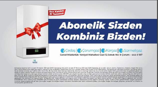 Sürmeligaz’dan Dev Kampanya