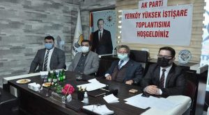 AK Parti Yerköy İlçe Teşkilatında İstişare toplantısı