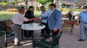 Sedef, vatandaş ziyaretlerini sürdürüyor