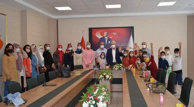 “Telafide bende varım” öğrencilerinden Yazıcı’ya ziyaret