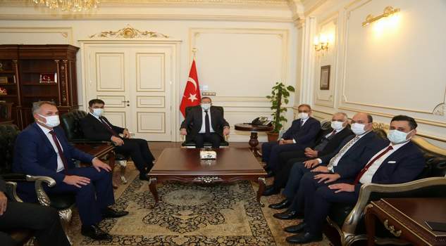 Adalet Bakan Yardımcısı Yılmaz’dan Vali Polat’a ziyaret
